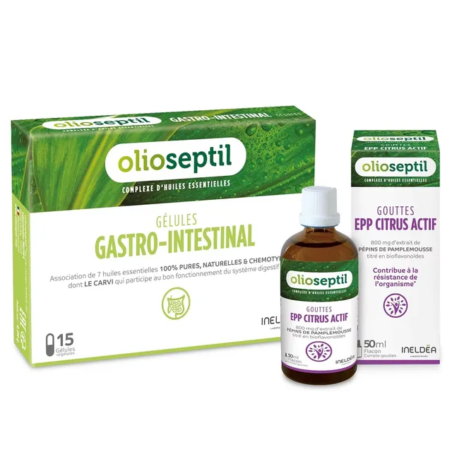 Olioseptil Duo Gastro Protect Gélules + EPP Citrus Digestion