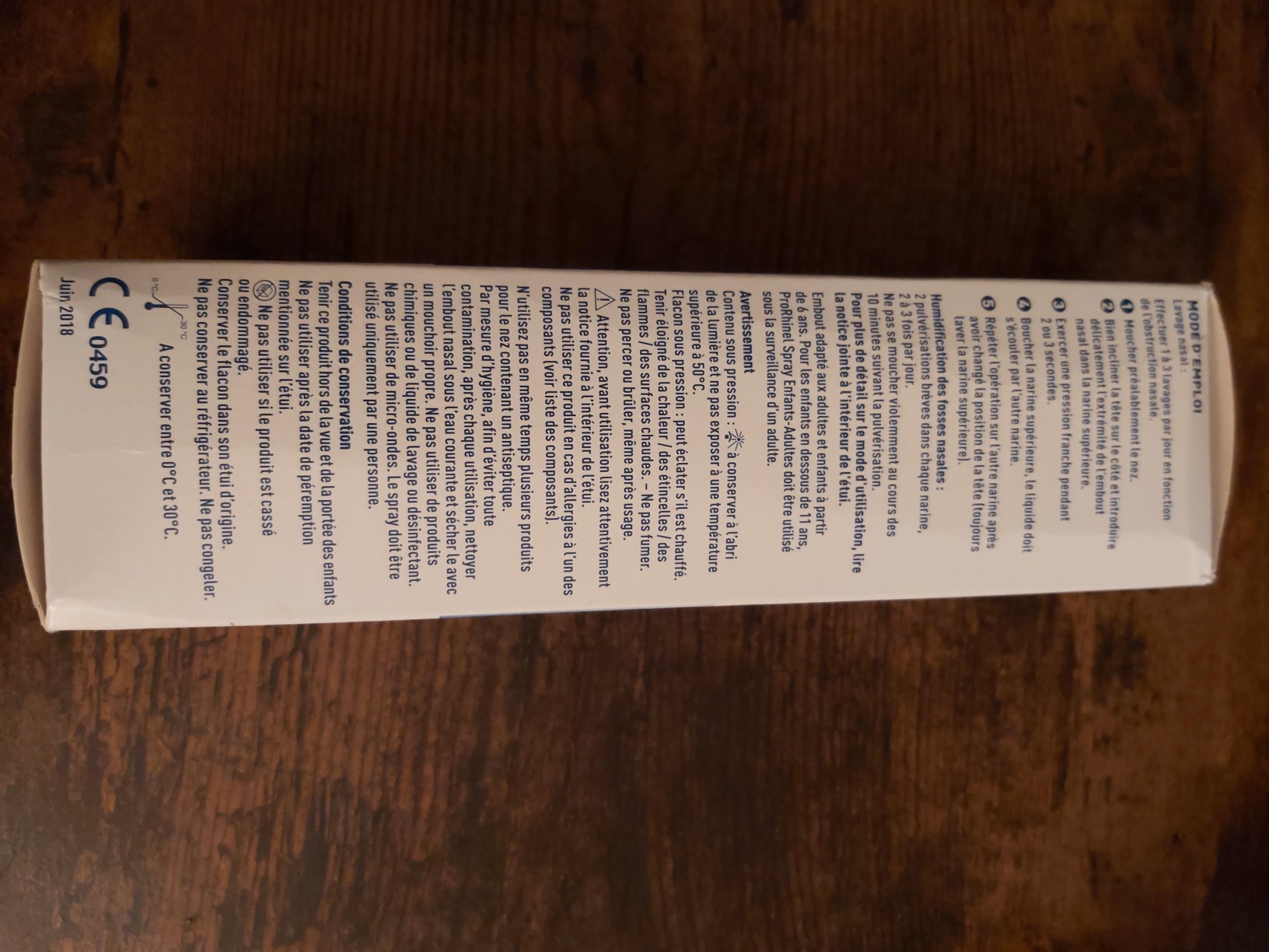 Prorhinel Enfants-Adultes spray nasal nez bouché 100 ml