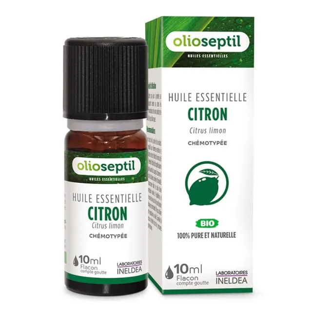 Olioseptil Les 8 Essentielles huile citron bio 10ml