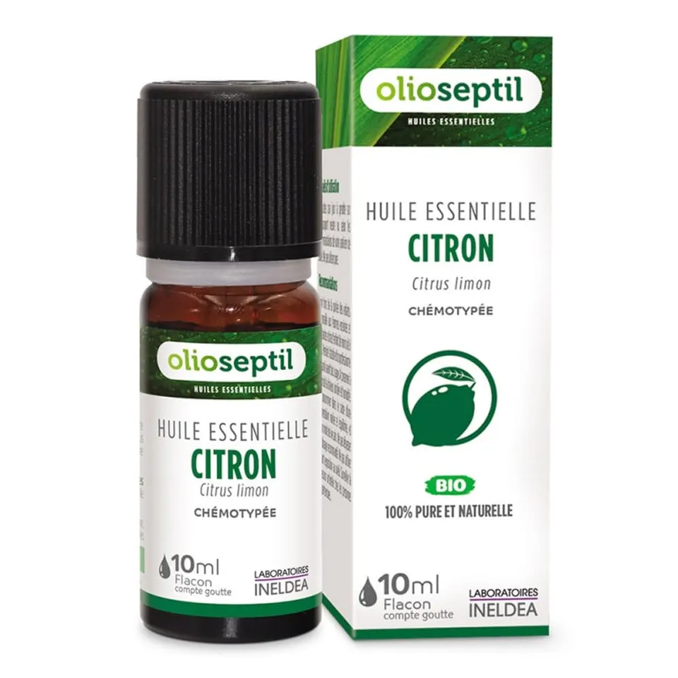 Olioseptil Les 8 Essentielles huile citron bio 10ml