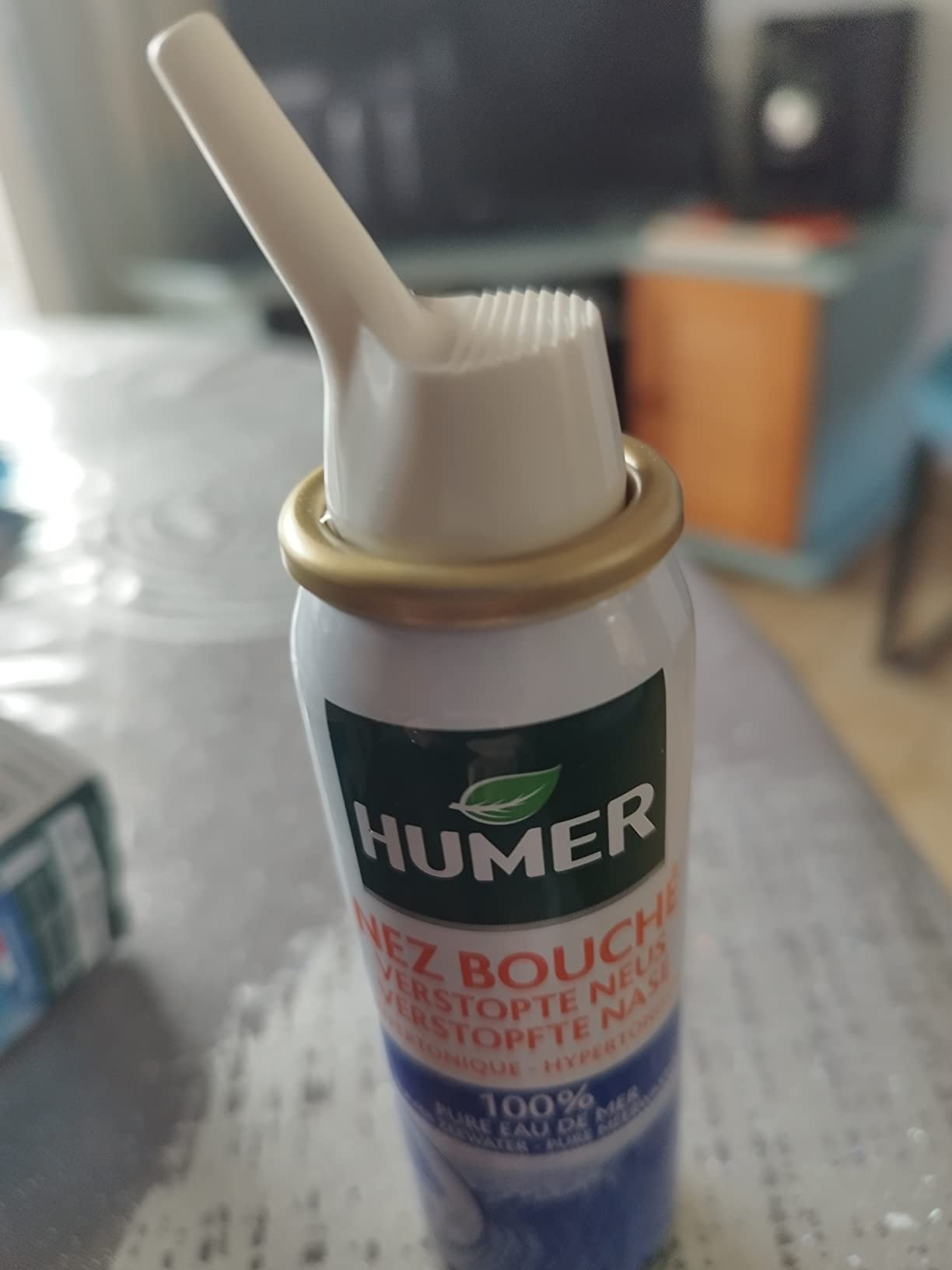 Humer Nez Bouché spray nasal hypertonique eau de mer 50 ml