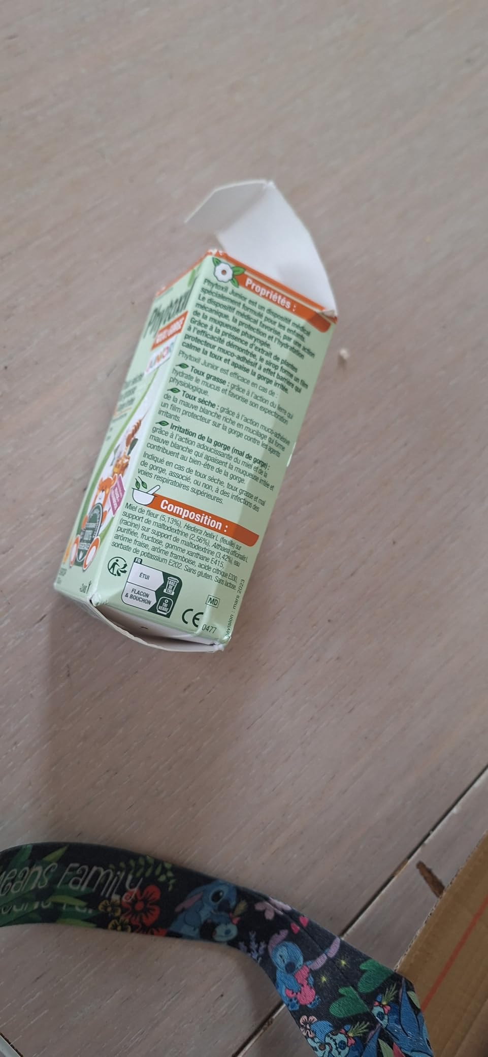 Phytoxil Junior sirop toux sèche et grasse 100 ml fraise