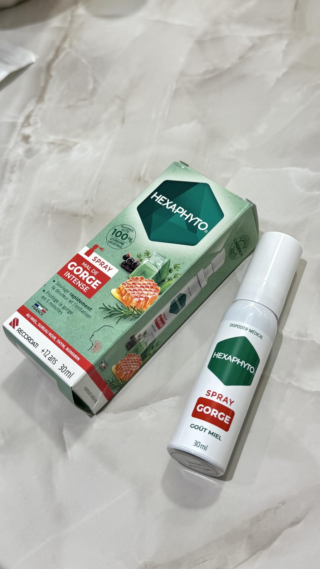 Hexaphyto Spray Hexaphyto spray mal de gorge miel 30 ml