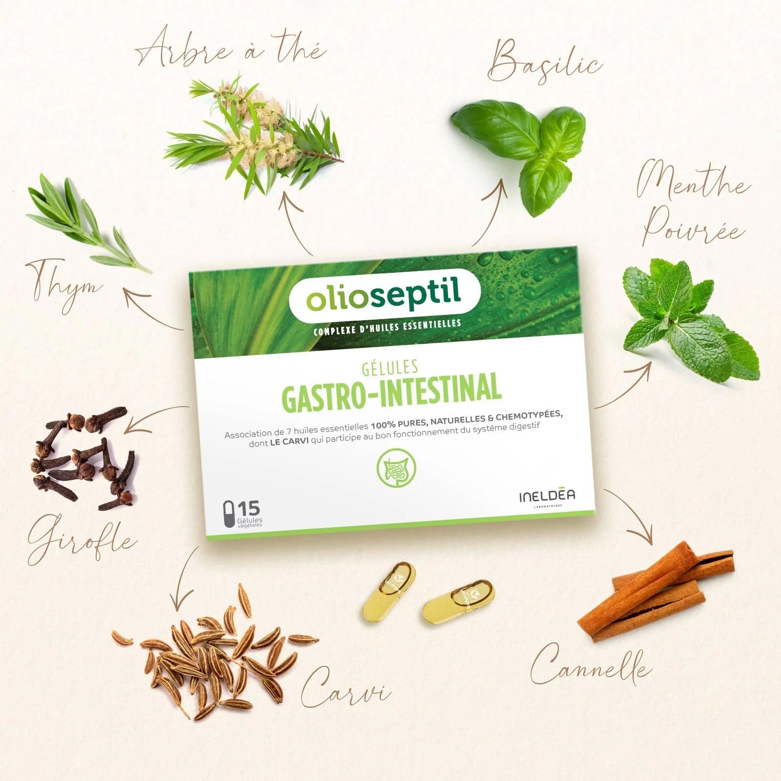 Olioseptil Duo Gastro Protect Gélules + EPP Citrus Digestion