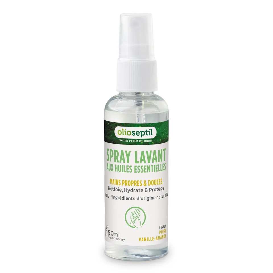 Olioseptil spray lavant mains poire-vanille 50 ml