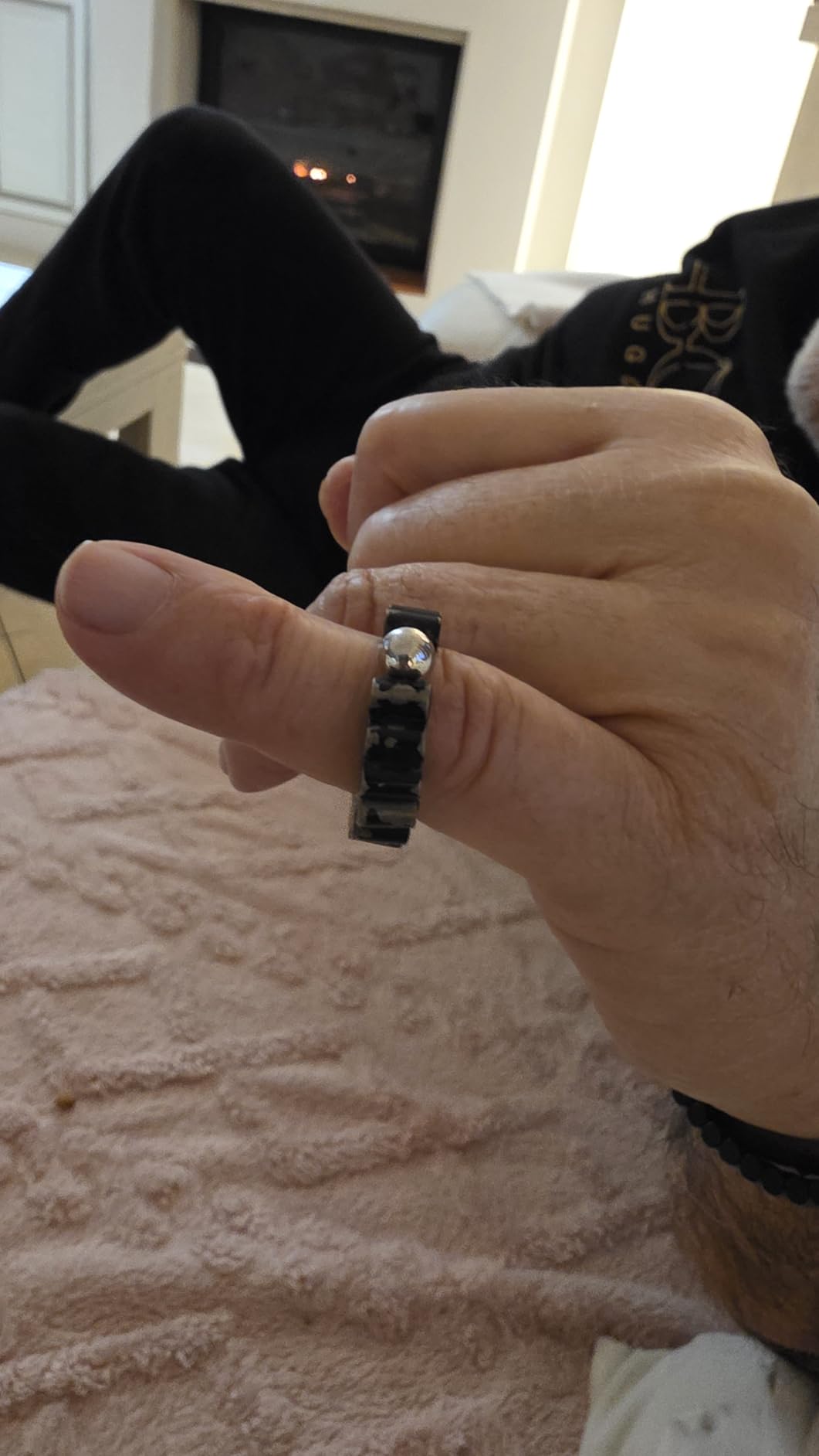 Aimantix Bague anti-ronflement bague magnétique taille unique