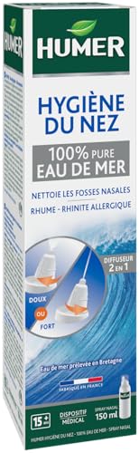 Humer Hygiène du Nez spray nasal adulte eau de mer 150 ml