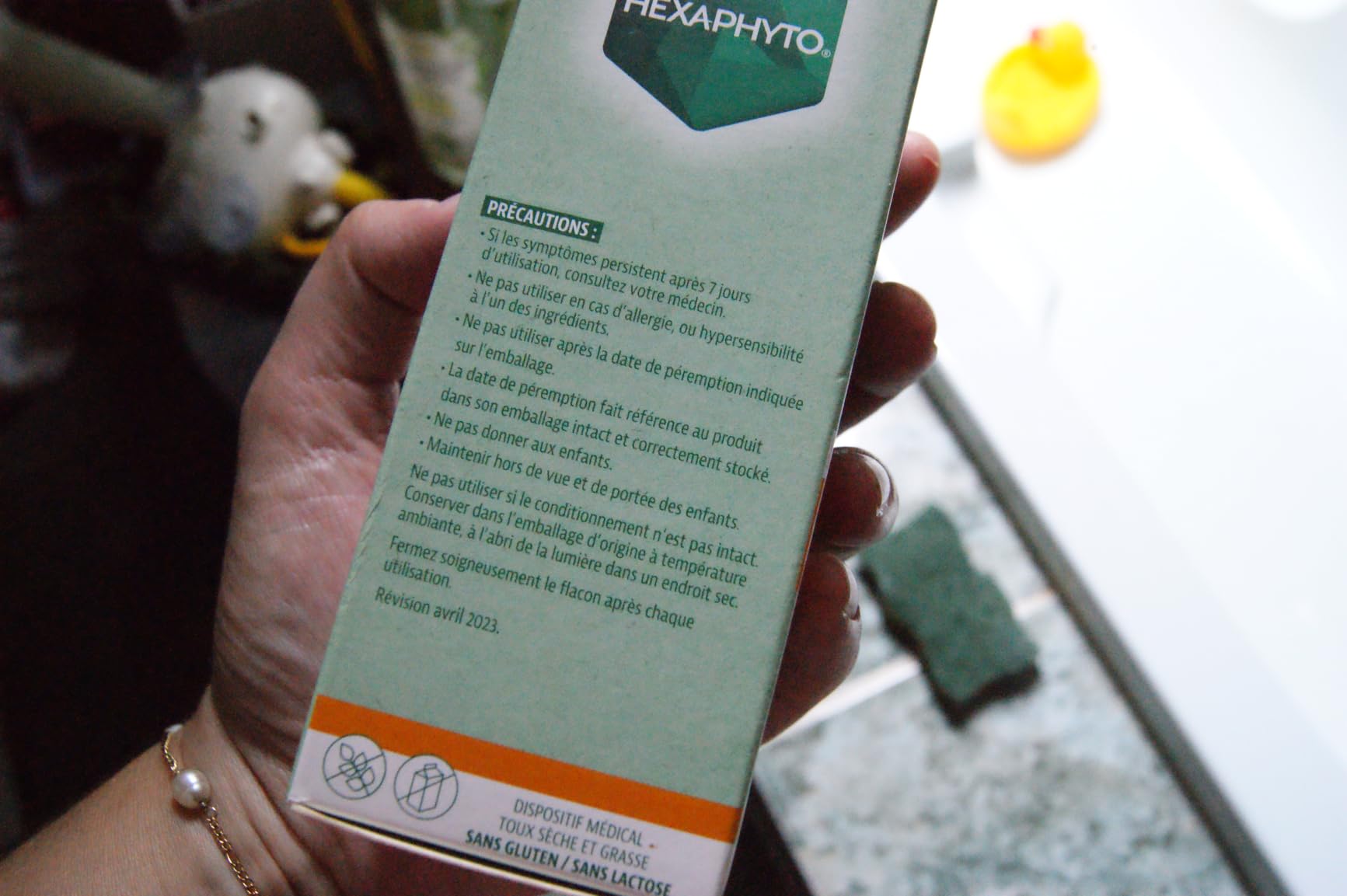 Hexaphyto Sirop Hexaphyto sirop toux gorge miel 150 ml enfant