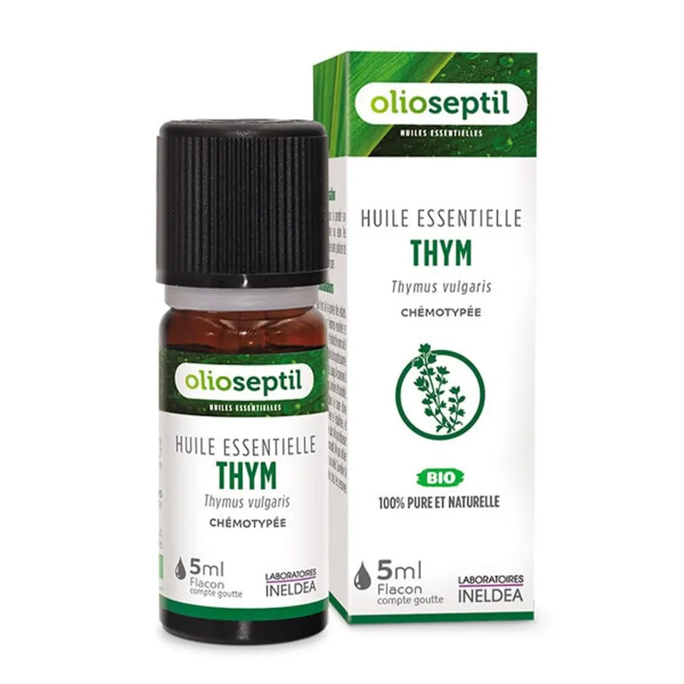 Olioseptil Les 8 Essentielles Huile essentielle thym bio 5 ml