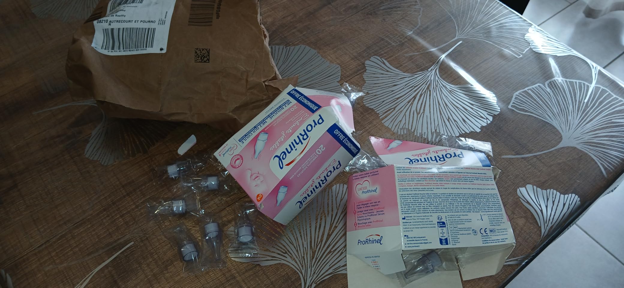 Prorhinel Gamme bébé Embouts jetables mouche-bébé 4x20 nez bouché