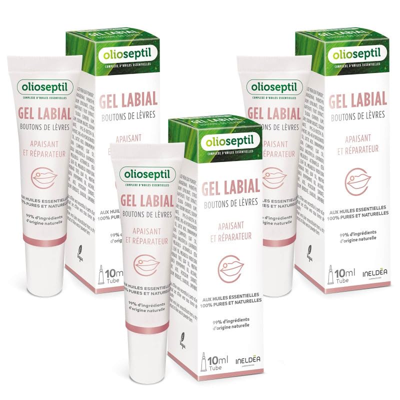 Olioseptil Au quotidien gel labial 10 ml lot de 3 apaisant