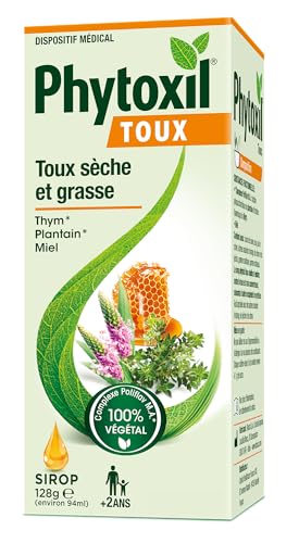 Phytoxil Gamme Toux Sirop 94 ml Thym Plantain Miel
