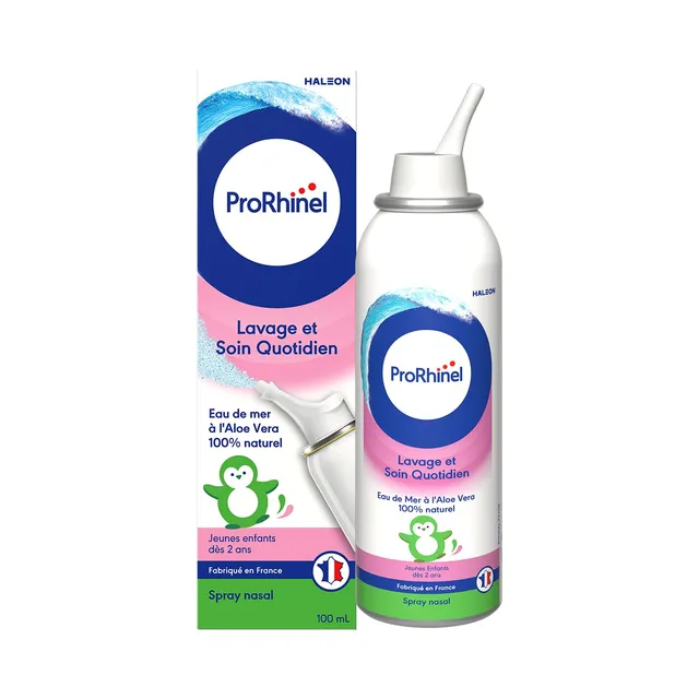 Prorhinel Gamme bébé spray nasal aloe vera 100 ml dès 2 ans