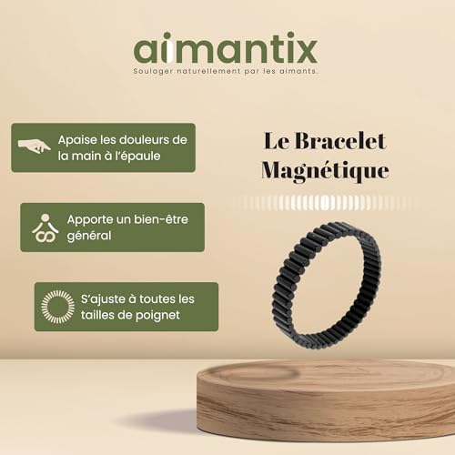 Aimantix Bracelets Magnétiques bracelet ajustable néodyme
