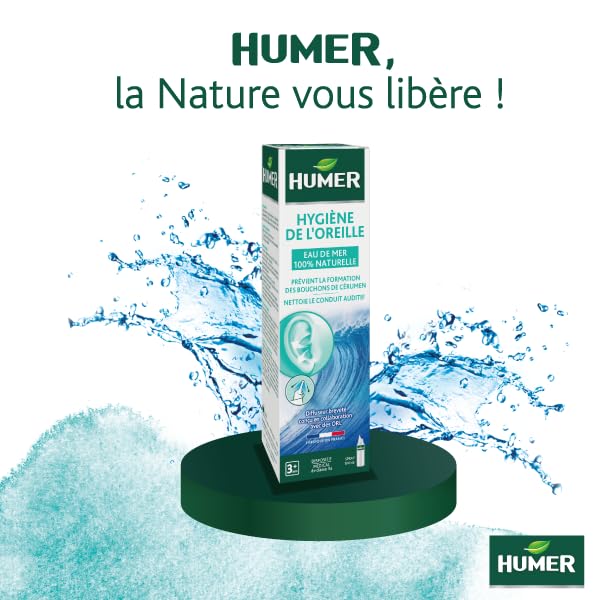Humer Hygiène de l’Oreille spray auriculaire eau de mer 100 ml