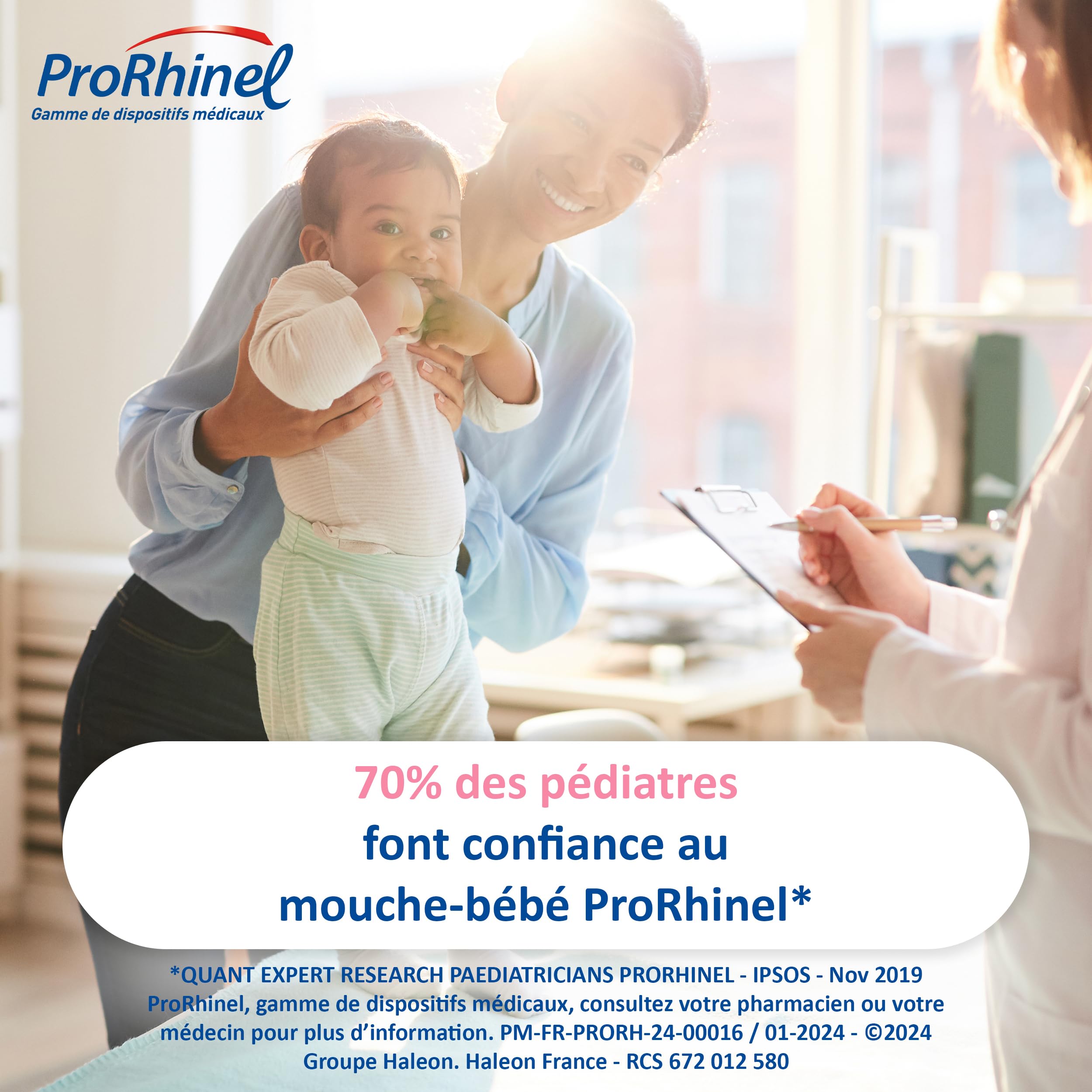 Prorhinel Gamme bébé Embouts jetables mouche-bébé 4x20 nez bouché