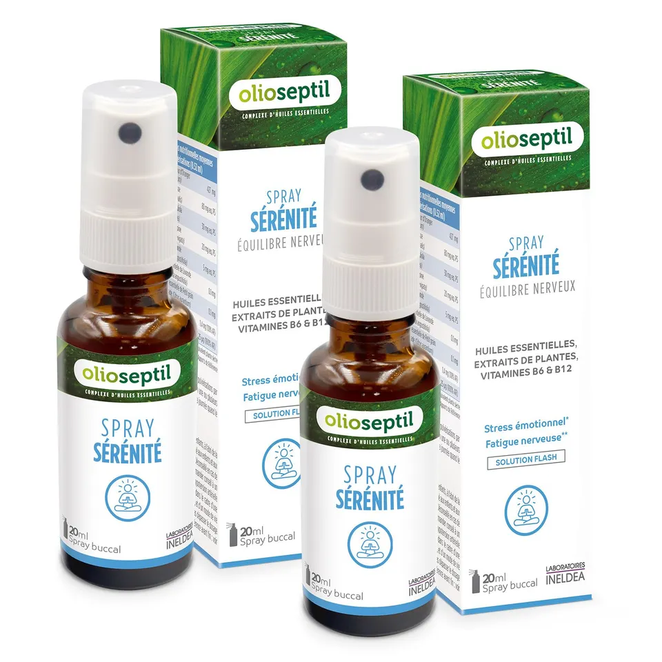 Olioseptil Sérénité spray émotionnel 2x20 ml rhodiola