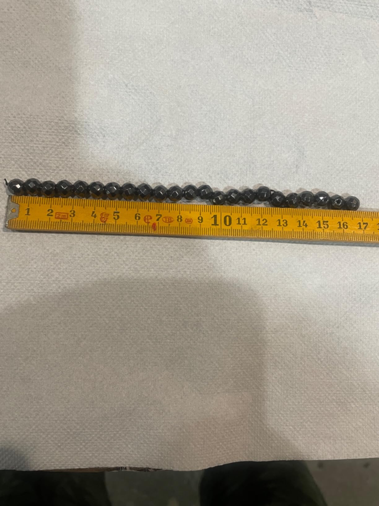 Aimantix Bracelet Hématite Magnétique Grosses Billes Taille Unique