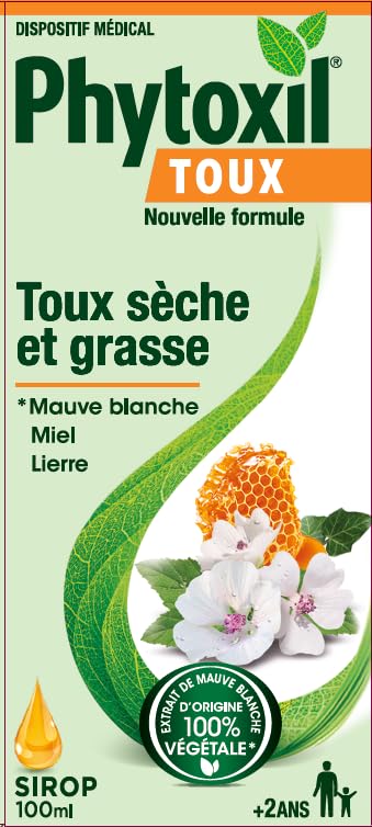 Phytoxil Gamme Toux sirop 100 ml toux sèche et grasse