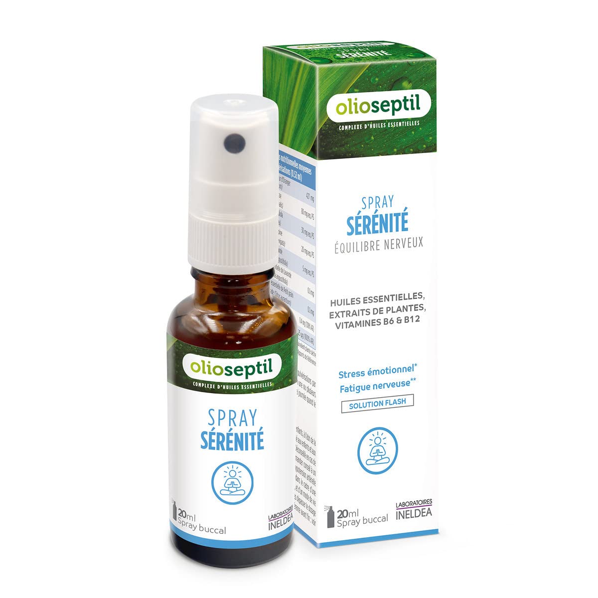Olioseptil Sérénité Spray Émotionnel Fatigue 20 ml