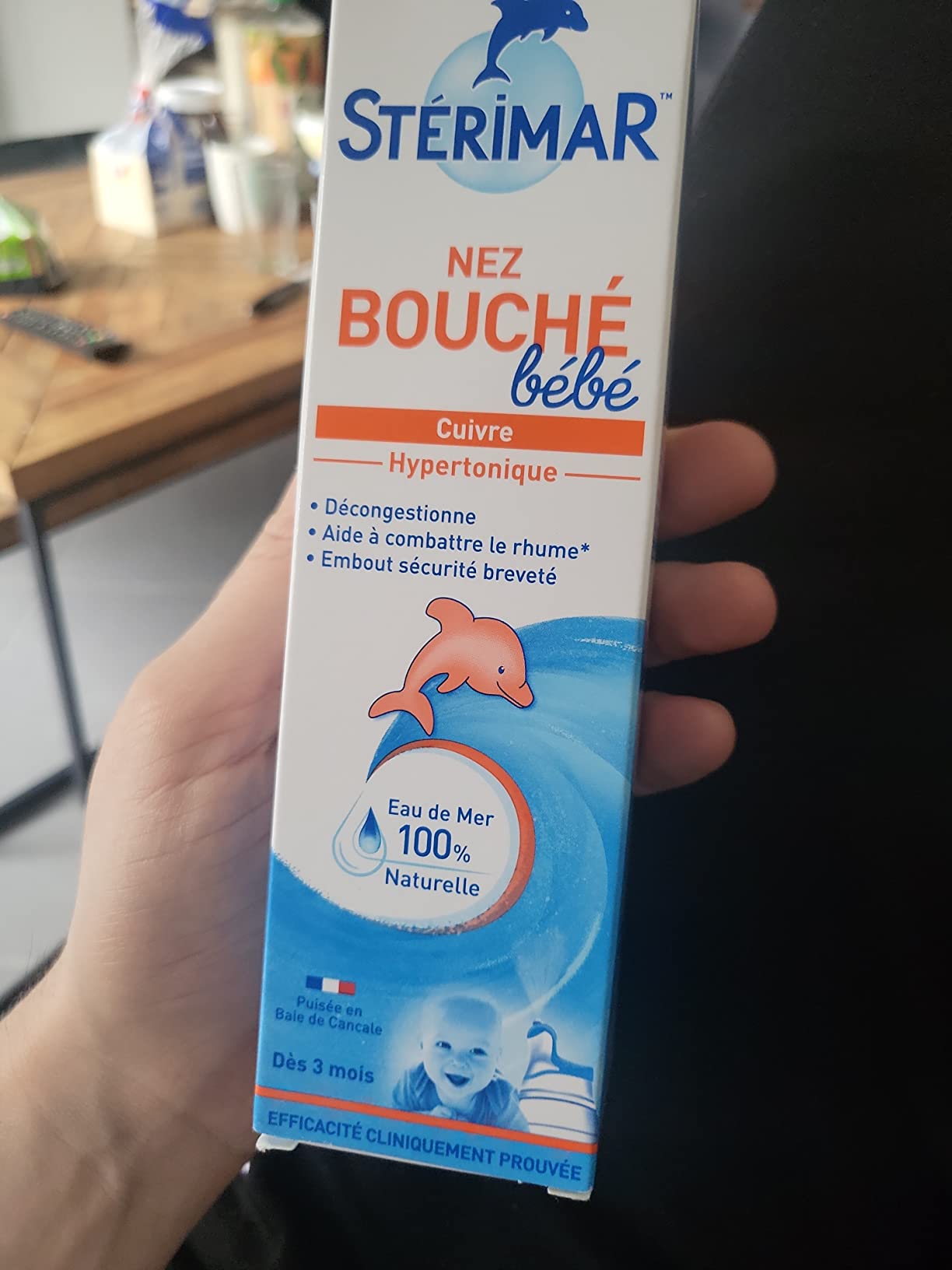 Stérimar Bébé Nez Bouché spray nasal 100 ml cuivre