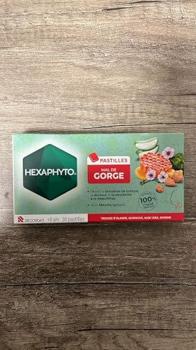Hexaphyto Pastilles Hexaphyto pastilles gorge menthe 20 pastilles
