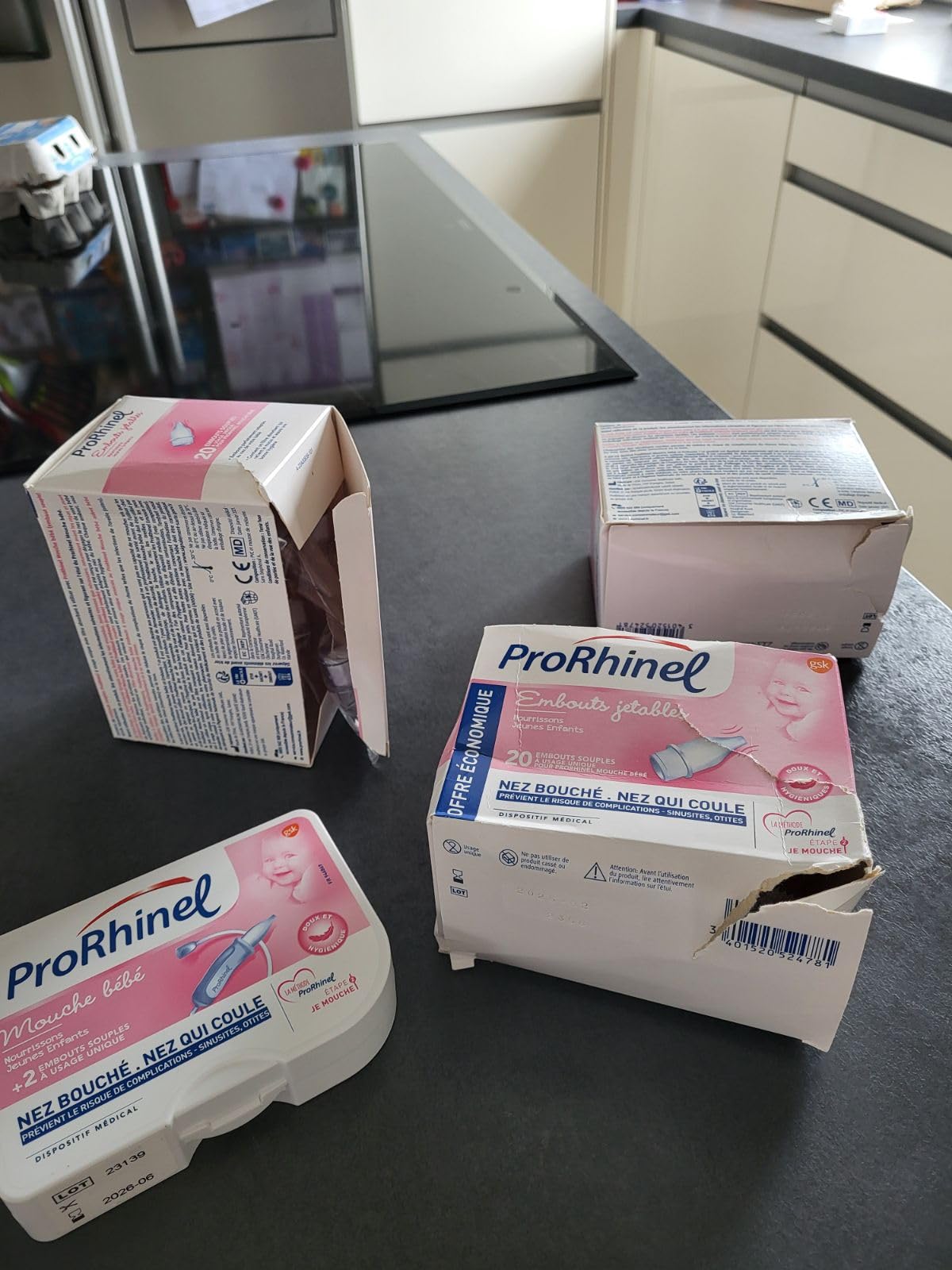 Prorhinel Gamme bébé mouche-bébé manuel + 60 embouts