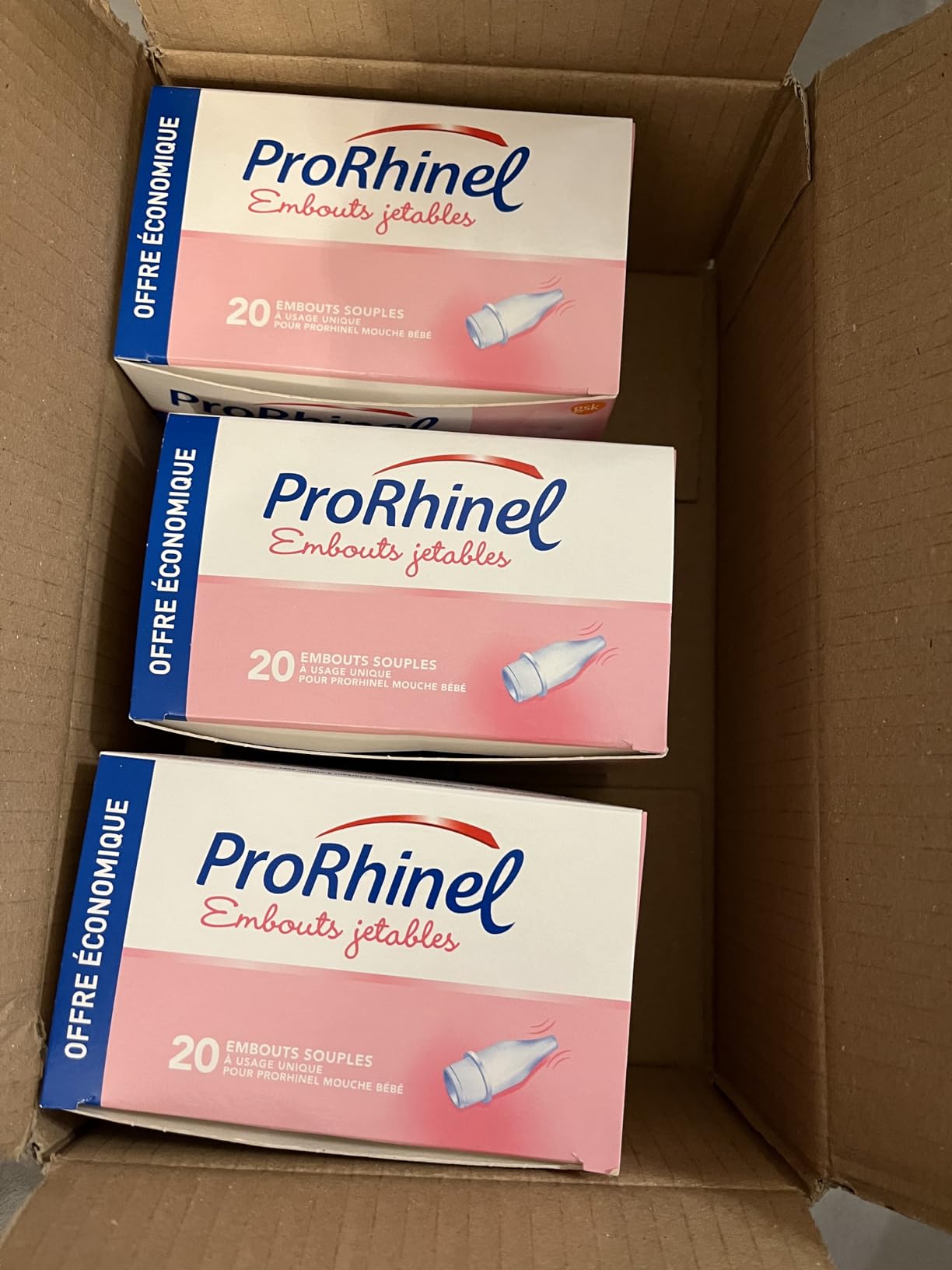 Prorhinel Gamme bébé mouche-bébé manuel + 60 embouts