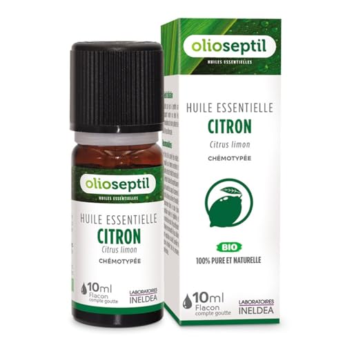 Olioseptil Les 8 Essentielles huile citron bio 10ml