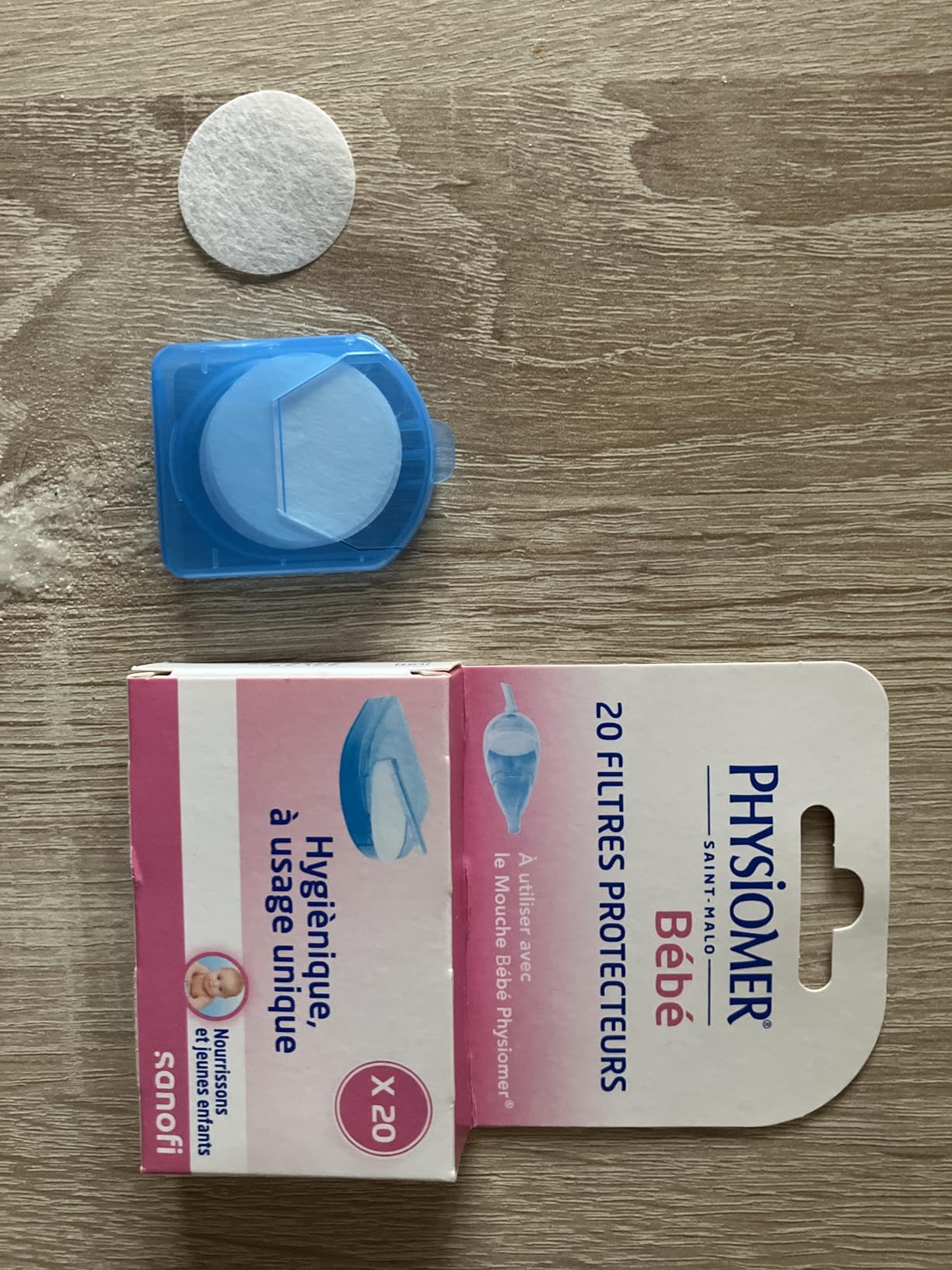 Physiomer Mouche Bébé filtres protecteurs jetables x20