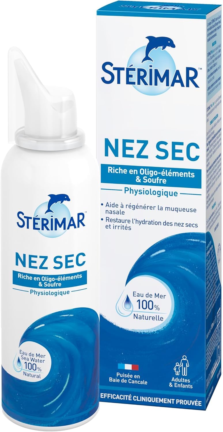Stérimar Hygiène au quotidien Nez Sec spray nasal 100 ml soufre