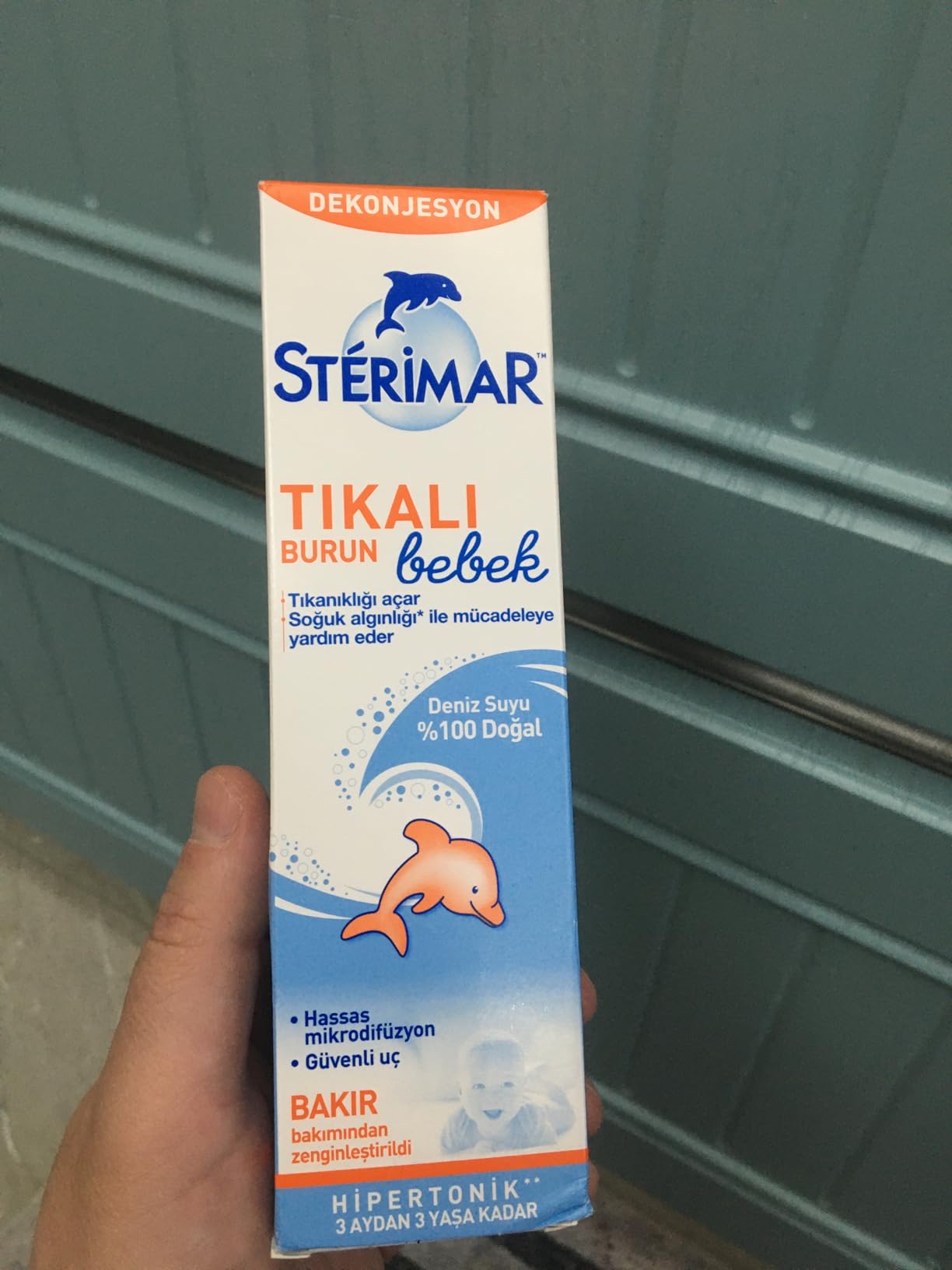Stérimar Bébé Nez Bouché spray nasal 100 ml cuivre