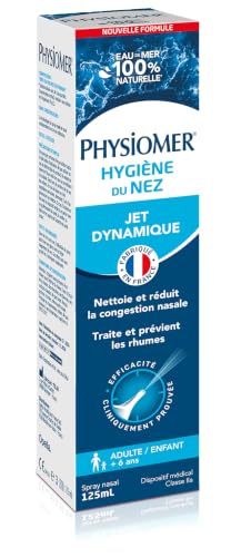 Physiomer Jet Dynamique spray nasal eau de mer 125 ml