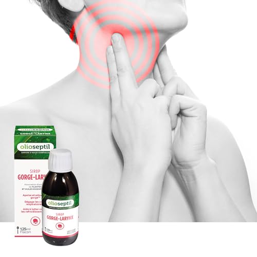 Olioseptil Confort respiratoire sirop gorge 125 ml manuka