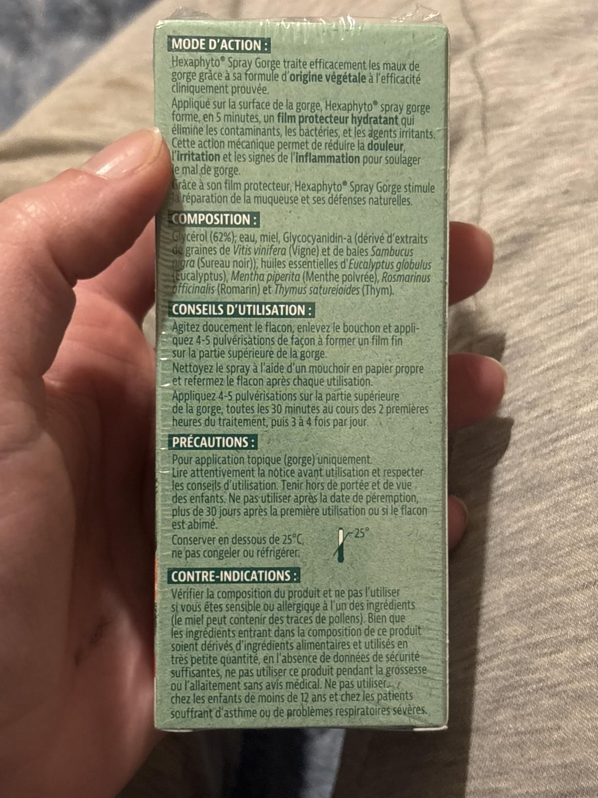 Hexaphyto Spray Hexaphyto spray mal de gorge miel 30 ml