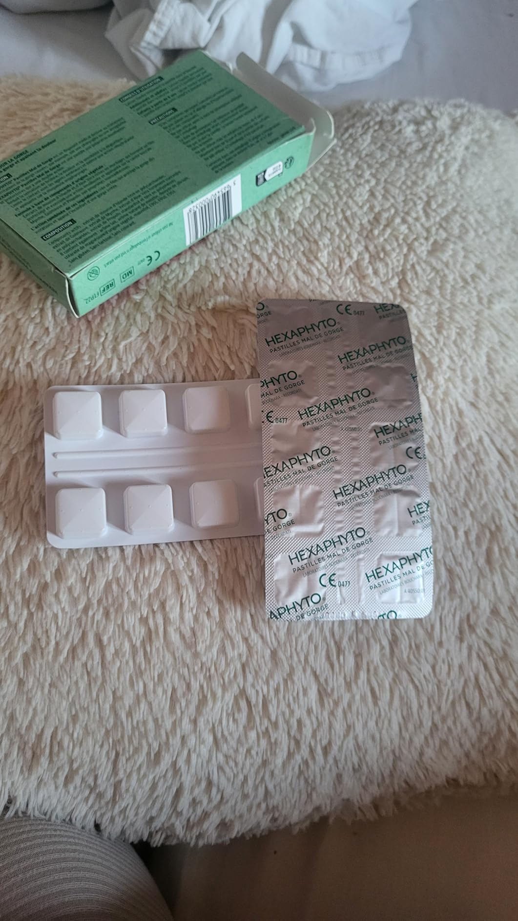 Hexaphyto Pastilles Hexaphyto pastilles gorge menthe 20 pastilles