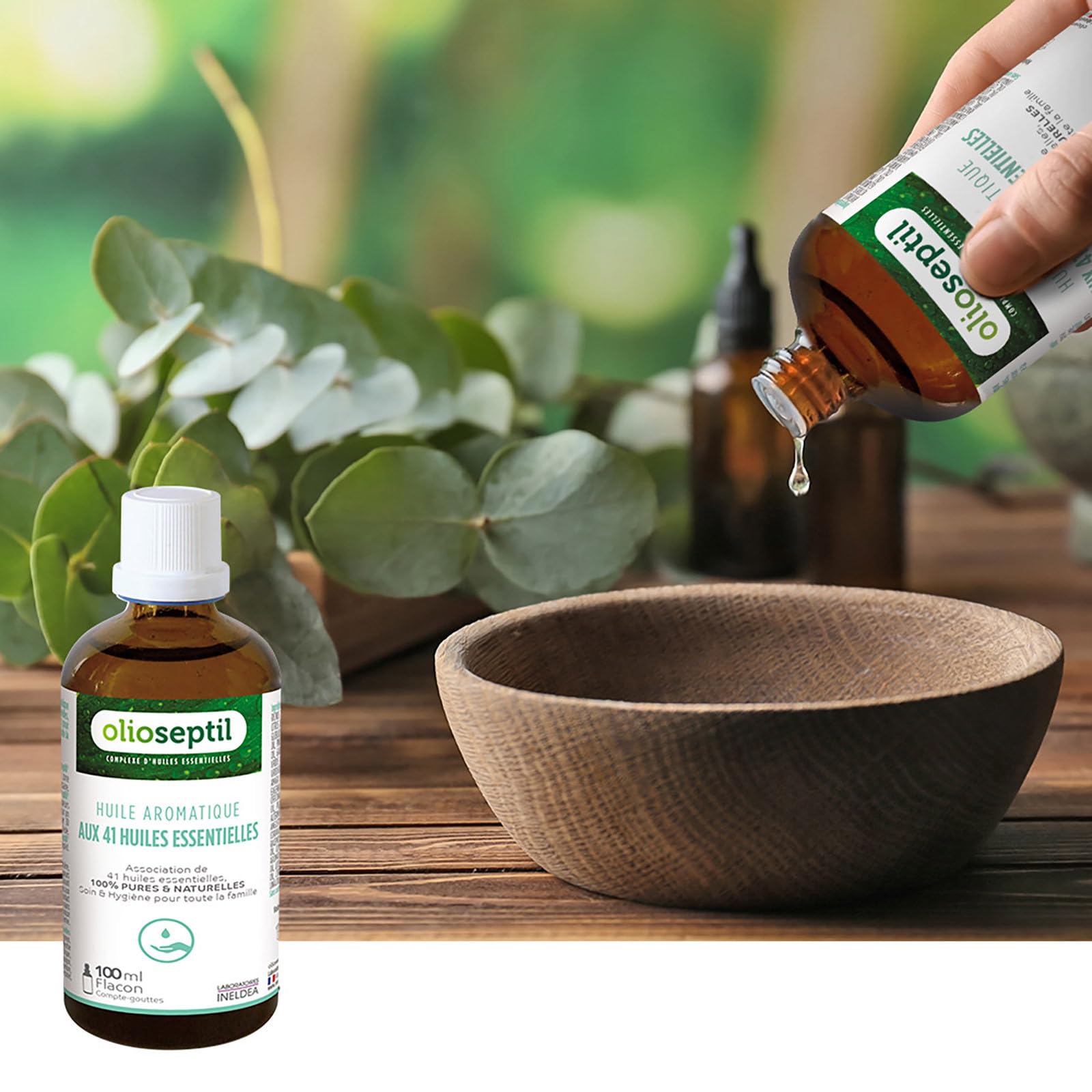 Olioseptil Au Quotidien Huile Aromatique 100 ml 41 Huiles