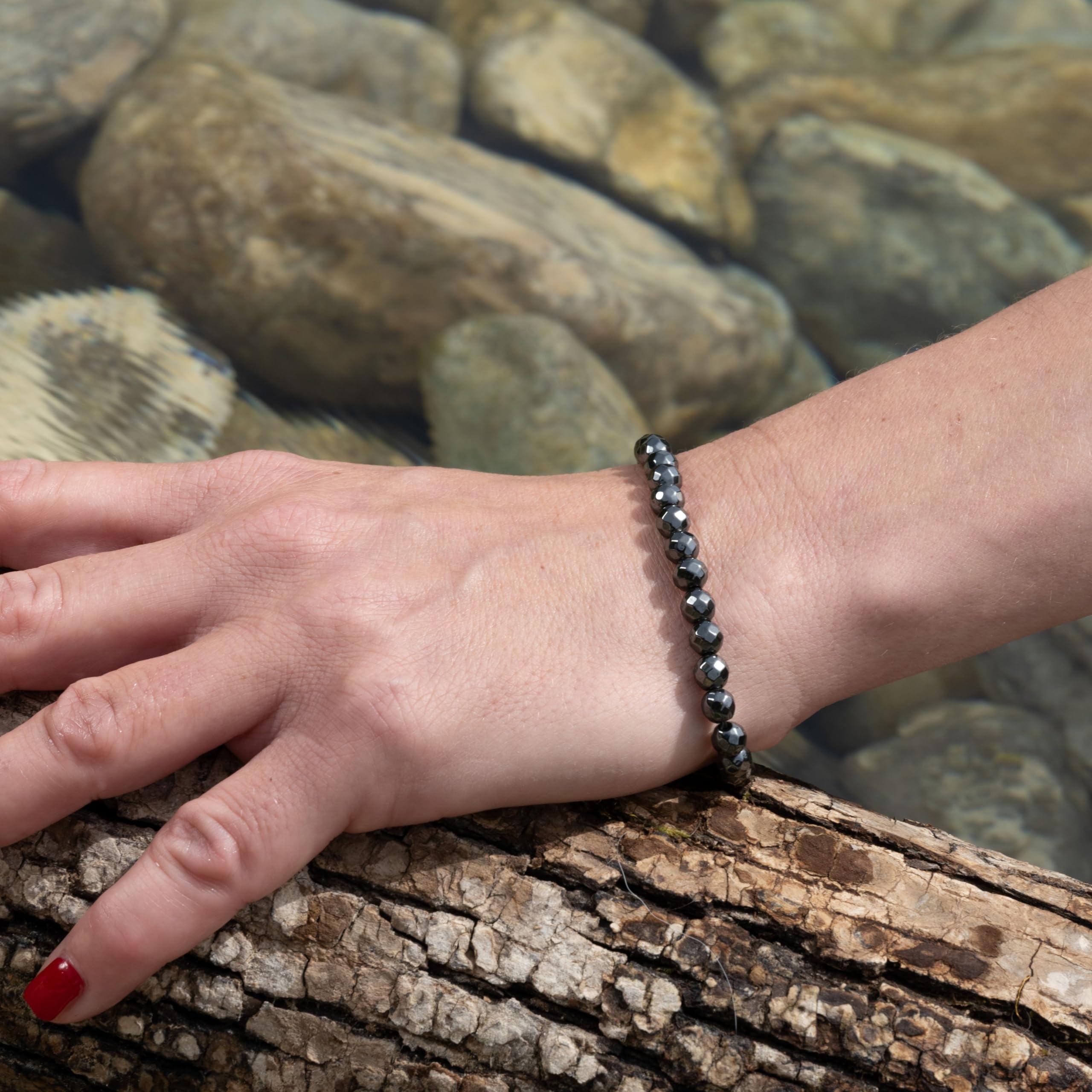 Aimantix Bracelets hématite magnétique bracelet petites billes