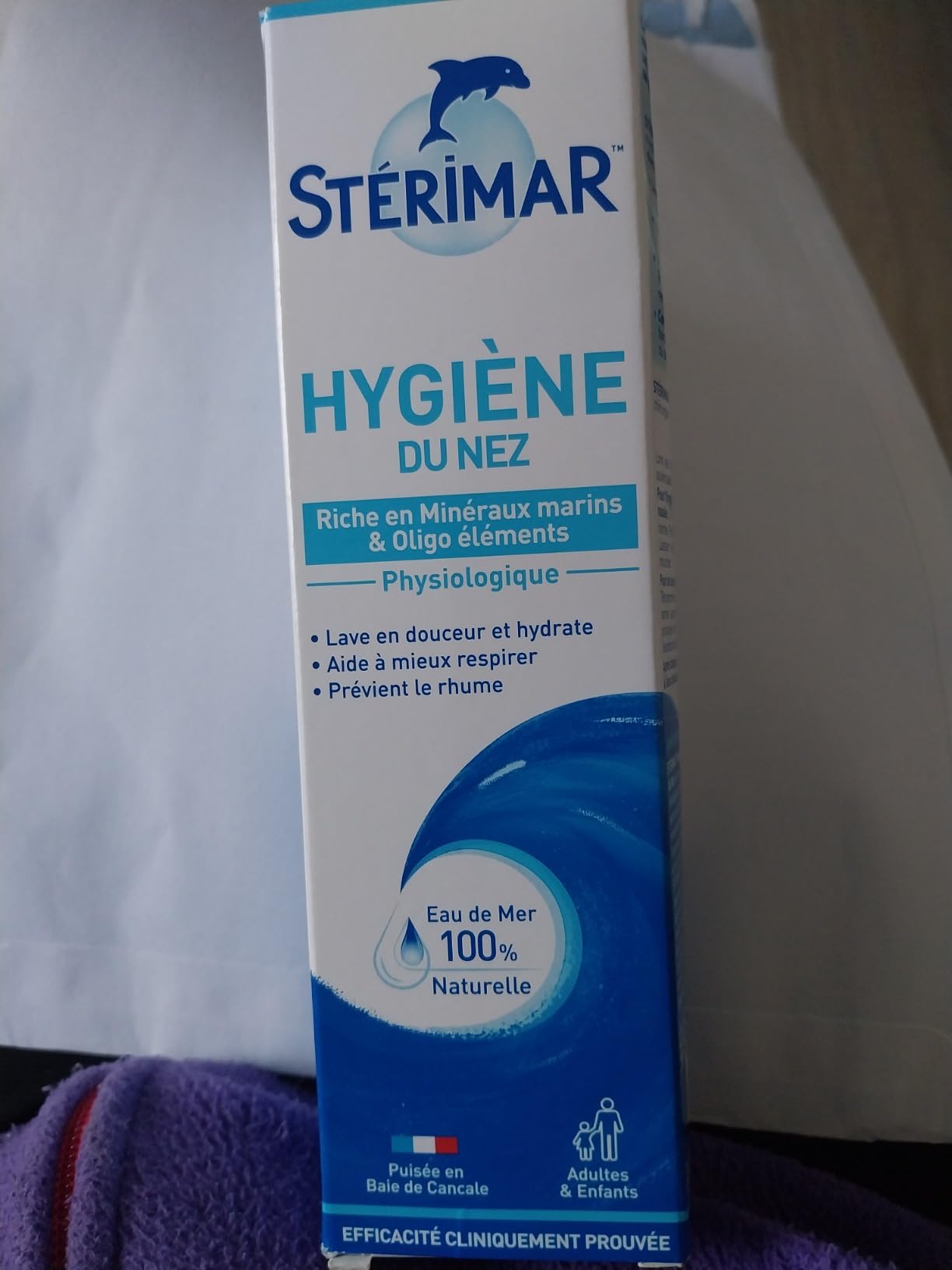 Stérimar Hygiène au quotidien spray nasal eau de mer 100ml