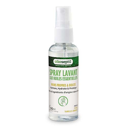 Olioseptil spray lavant mains poire-vanille 50 ml