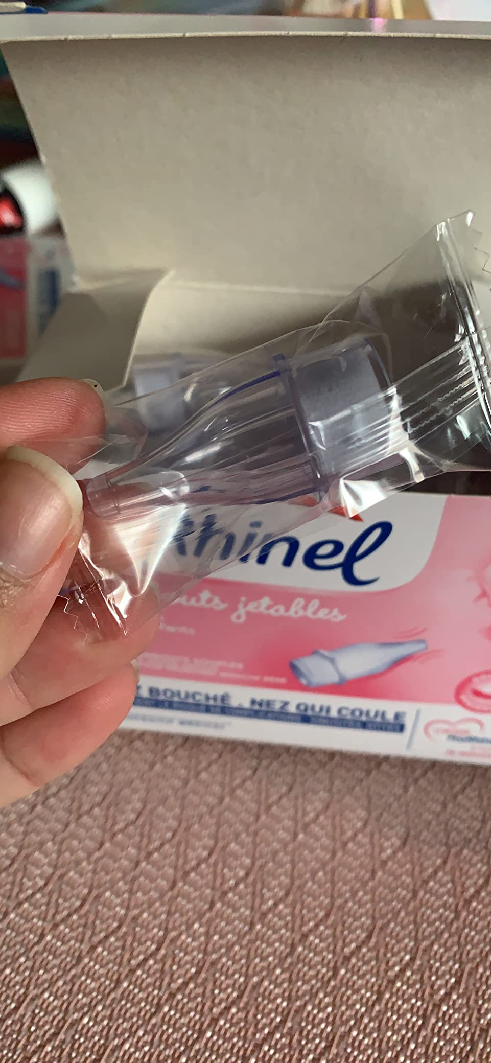 Prorhinel Gamme bébé Embouts jetables mouche-bébé 4x20 nez bouché