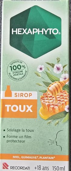 Hexaphyto Sirop Hexaphyto sirop toux 150 ml guimauve plantain